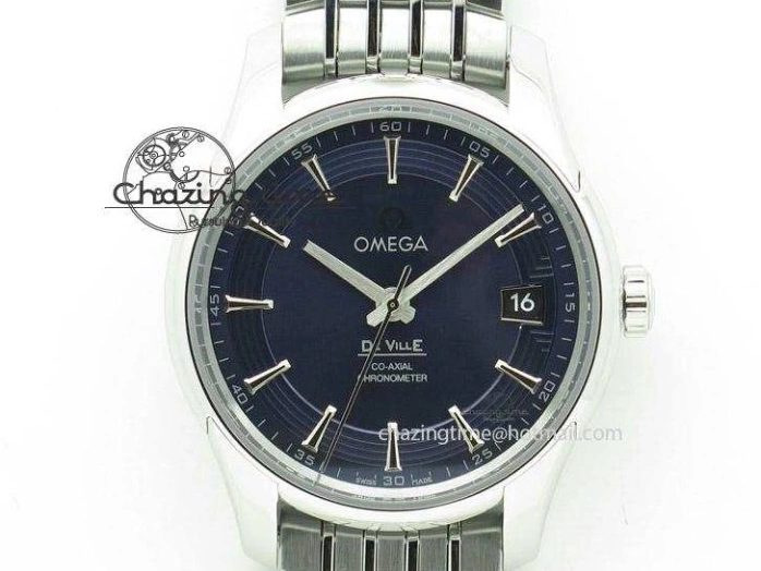 0523 Elegant Seamaster 300 Heritage SS VSF 1:1 Best Edition Blue Dial on SS Bracelet A 7701